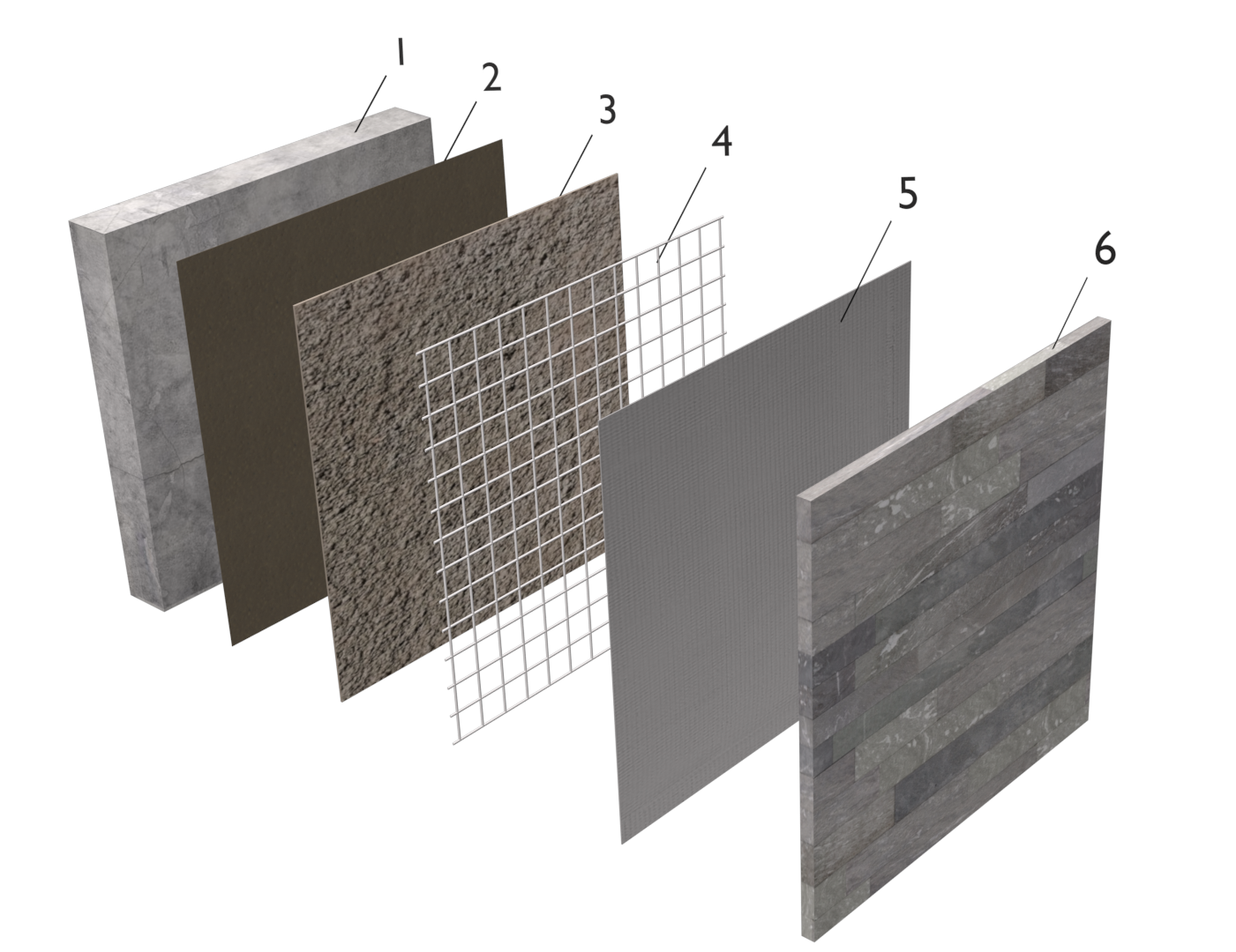 stoneface solid Beton